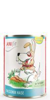 Dog Accessories Wet pet food Wrong Bunny (Falscher Hase) 200g 6 Piece Anifit